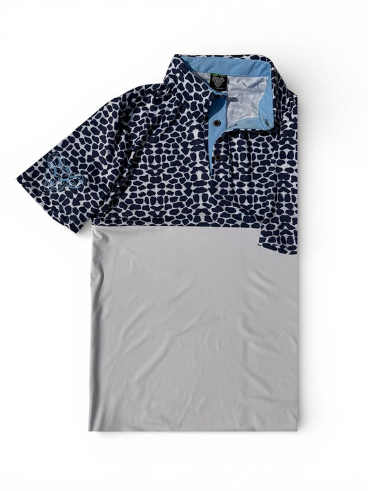 Polo Golf Blue Giraffe