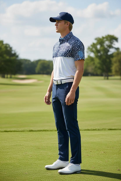 Polo Golf Blue Giraffe